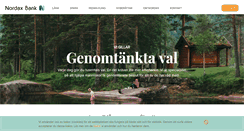 Desktop Screenshot of nordax.se