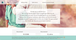 Desktop Screenshot of nordax.de